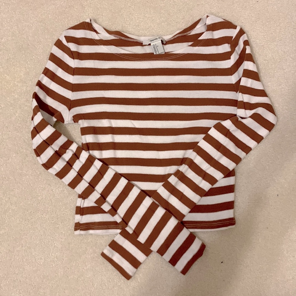 Long Sleeve Fitted Crop